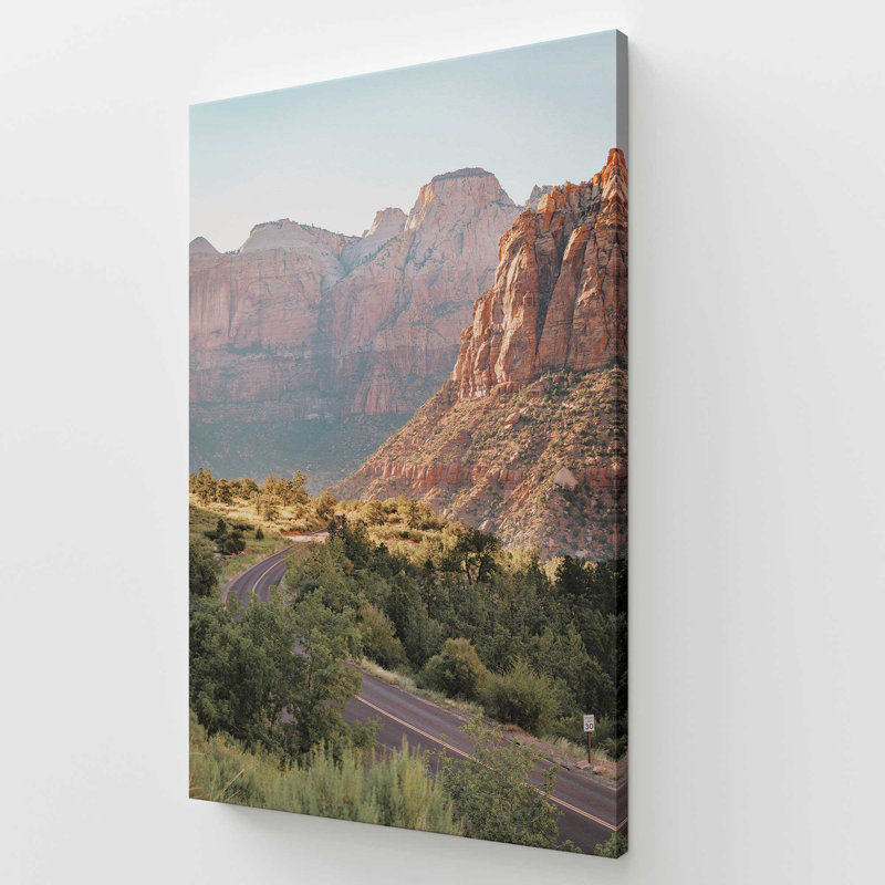 Mountain Roads, Large Canvas Print, 54" H x 36" W
