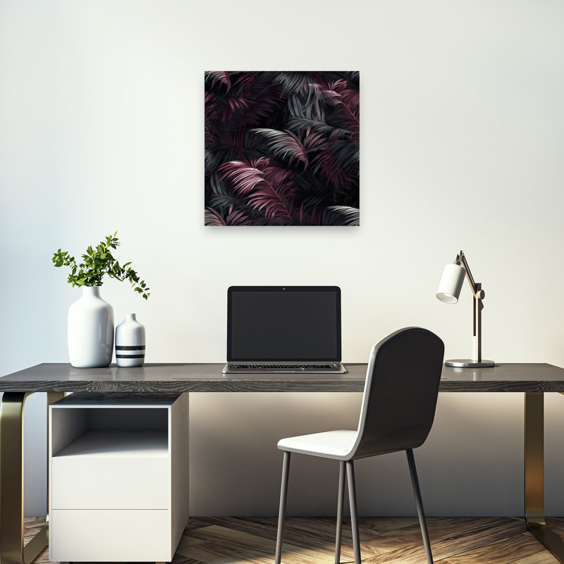 Art mural mural tropical tropical, 18" H x 18" W