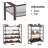 Hasson 25 Pair Stackable Shoe Rack-1404214857