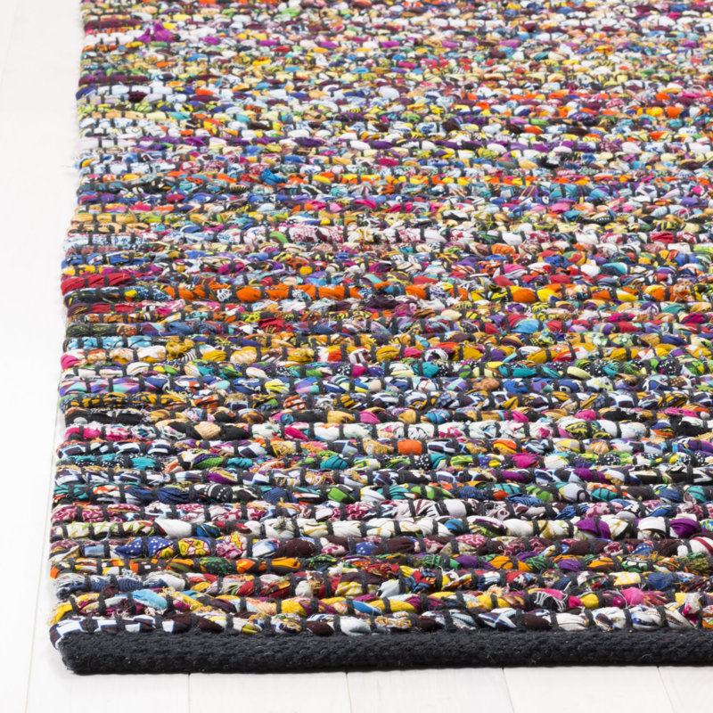 Tapis en coton / jute Abhay, Carré 6 pi