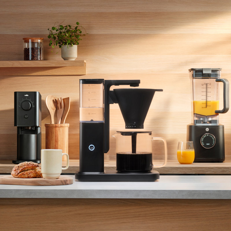 Wilfa Zense Alux Coffee Maker, Matte Black