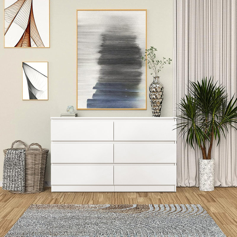 Commode 6 tiroirs Elwer