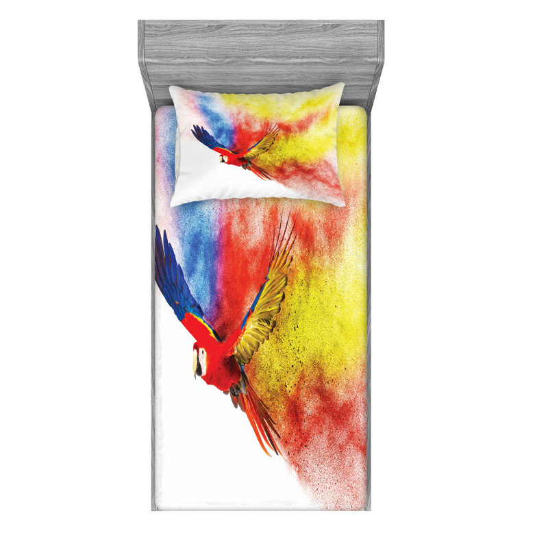 Microfiber Sheet Set, Twin XL Sheet Set with Fitted Sheet