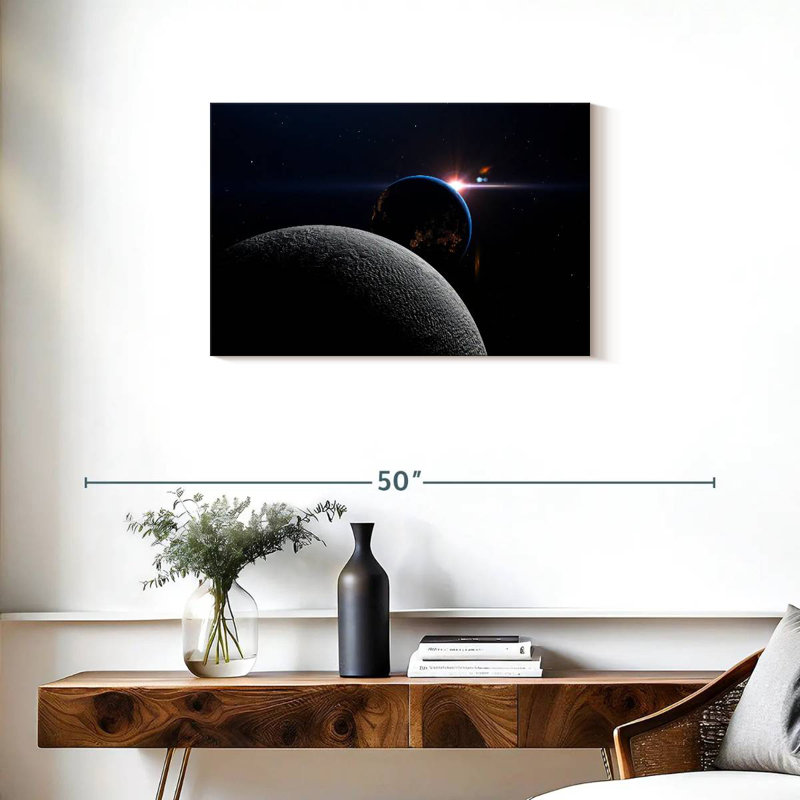 Oberle Lunar Eclipse, 20" H x 30" W