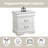 White Finish Nightstand-305954201