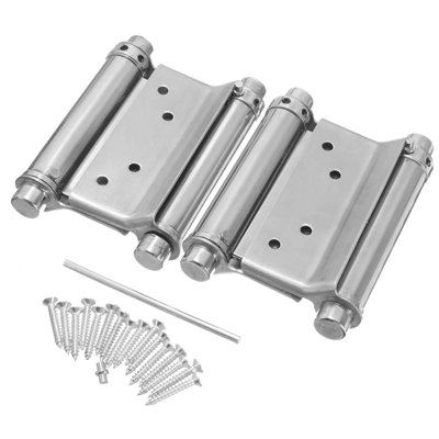 3.62" H x 2.44" W Spring Pair Door Hinges