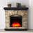 Laspisa 36.02'' W Electric Fireplace & Mantel Package with 3400 BTU-3310524