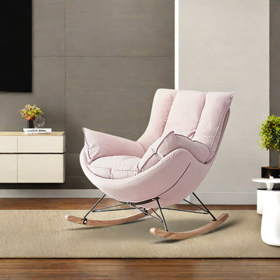 Chaise berçante de salon pour adulte