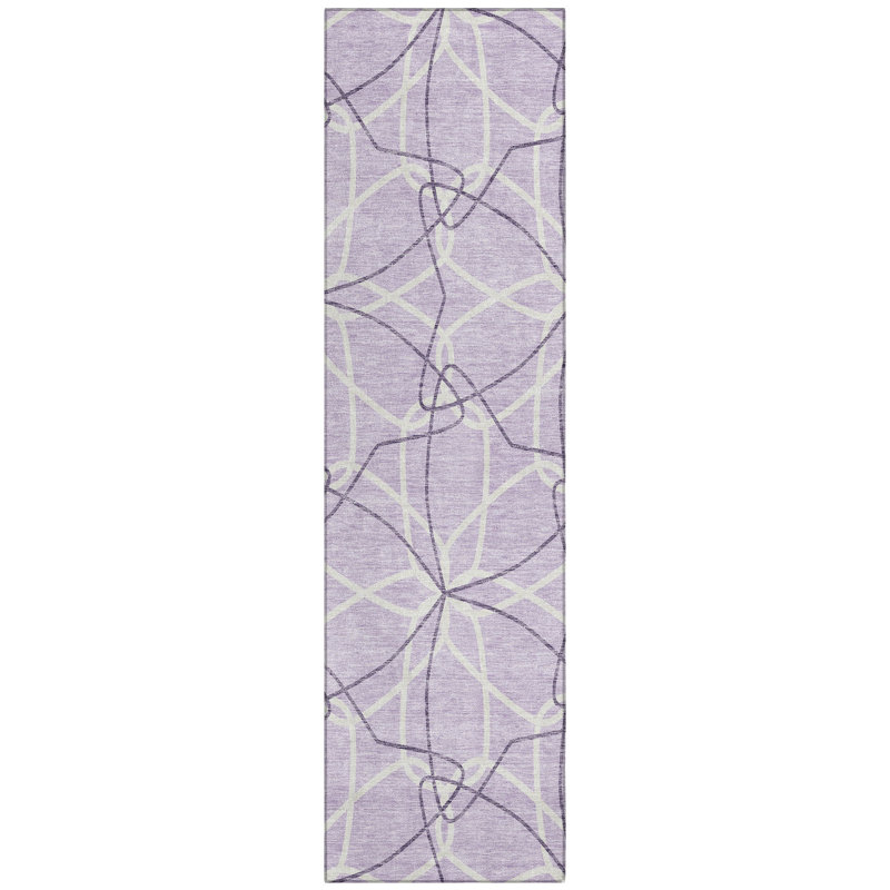  Alegandro Area Rug with Non-Slip Backing, Runner 2'3" x 7'6"