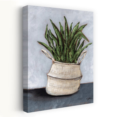 Snake Study Abstract Snake Plant Art