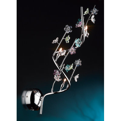 Lampe murale bougie 3 lumières Grider