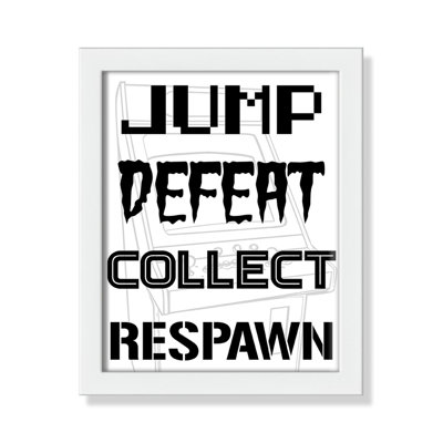 Gaming Rules 1 Paper Print