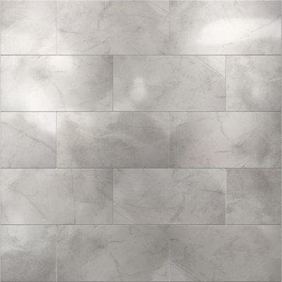 Pierre 12 po x 24 po Carreau de porcelaine pour mur et plancher