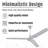 56'' Ceiling Fan with LED Lights-72164554