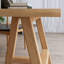 Bureau rectangulaire en bois massif Burlywood-1758022655