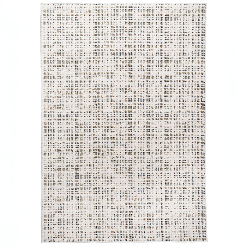 Mendell Crater View Multi Area Rug, Rectangle 5'3" x 7'6"