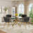 Elegant Round Glass Dining Table Set-1691476187-1691476190-1697343559
