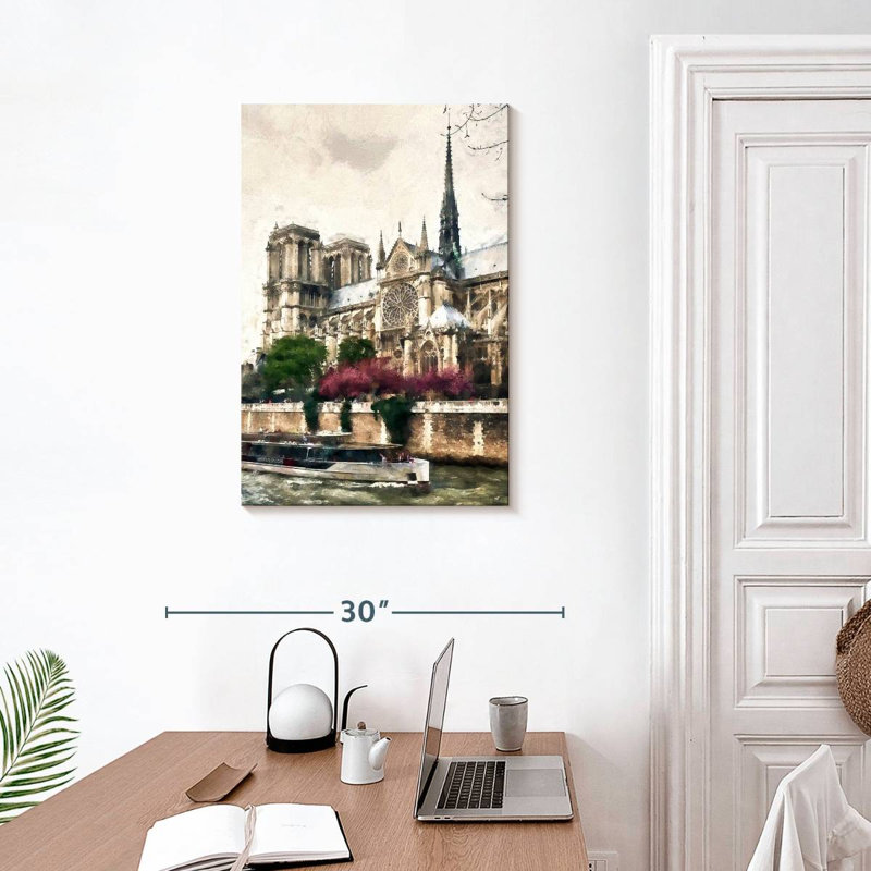 Rivière Hannes Notre Dame, H 30 po x l 20 po