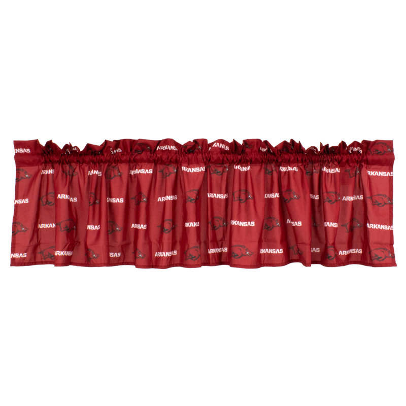 NCAA Tailored Window Valance
