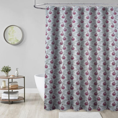  Rideaux en lin pour salle de bain Block | Rideau de douche Earthy Indian | Décoration de salle de bain bohémienne, Madhubala, rose