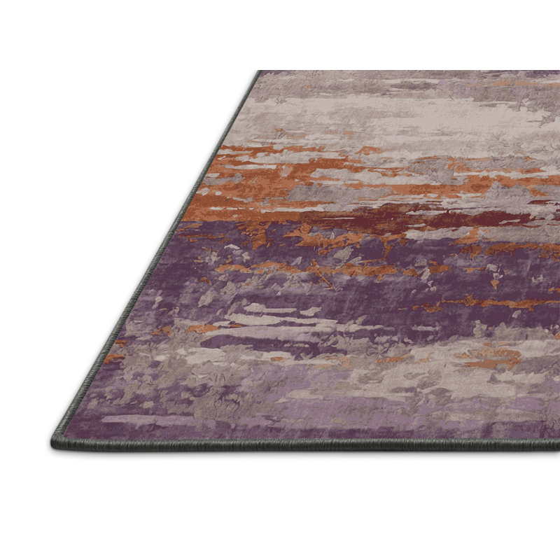 Tapis brun soyeux et moelleux, Tapis de couloir 2 pi x 5 pi