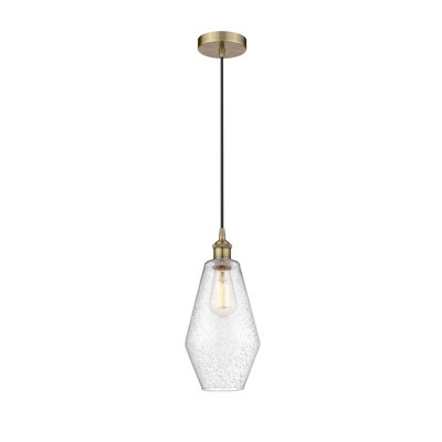 Luminaire suspendu simple à 1 lumière Gabbie