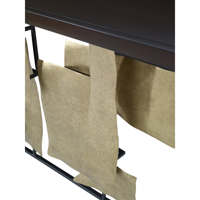 Collage 54'' W Solid Wood Console Table