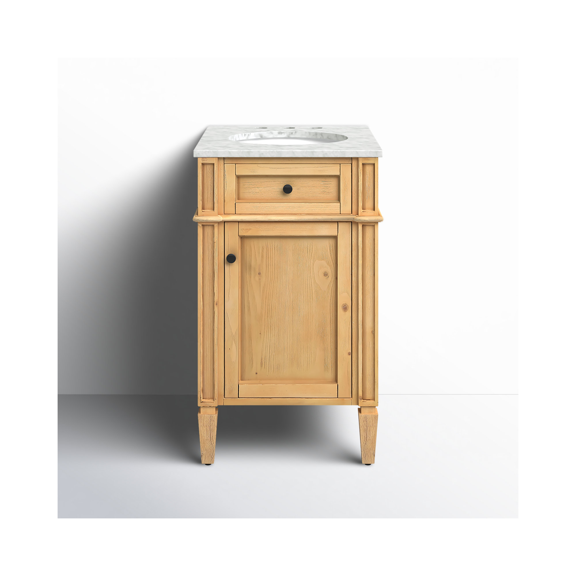 Rivers 21'' Single Bathroom Vanity, Light Brown