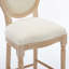 Ensemble de 2 tabourets de bar en bois massif avec tabourets de bar en bois massif-414595343