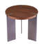 Table basse ronde en bois de chêne noir et pieds en métal noir-4959288-4959294