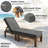 Wynee Outdoor 4'' Chaise Lounge Cushion-1875924029-1875924030