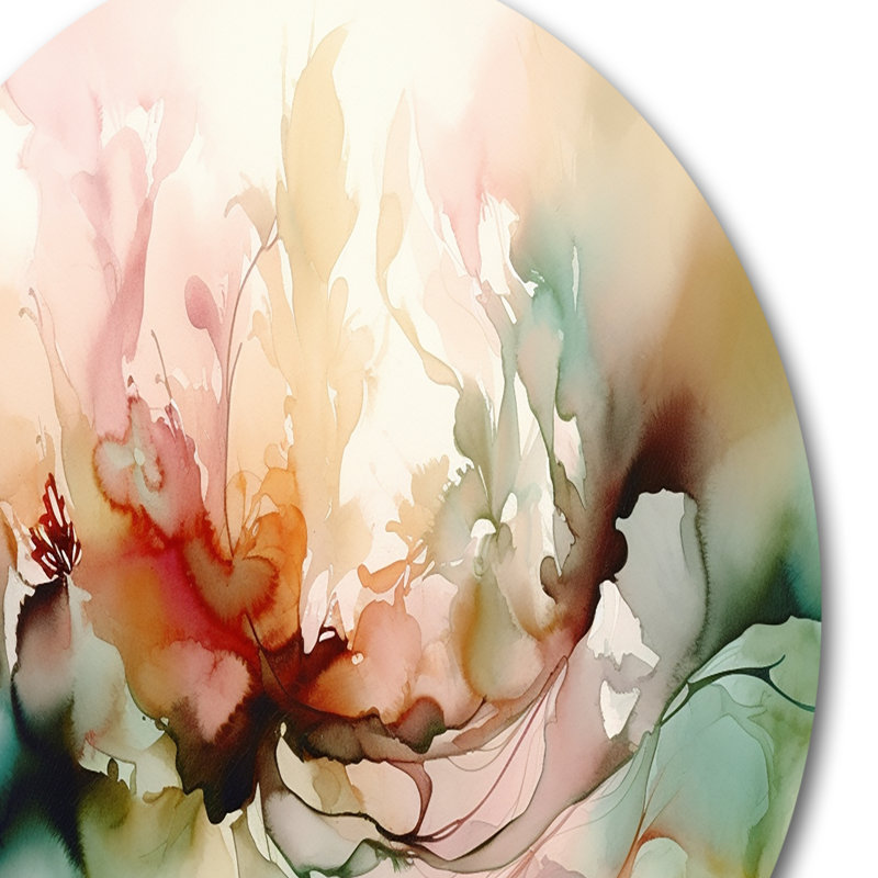 Impressions florales délicates I, H 23 po x l 23 po x P 1 po