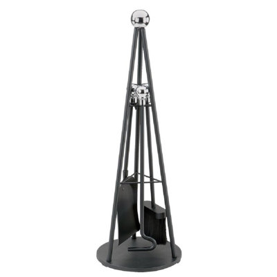 Steel Fireplace Tool Set