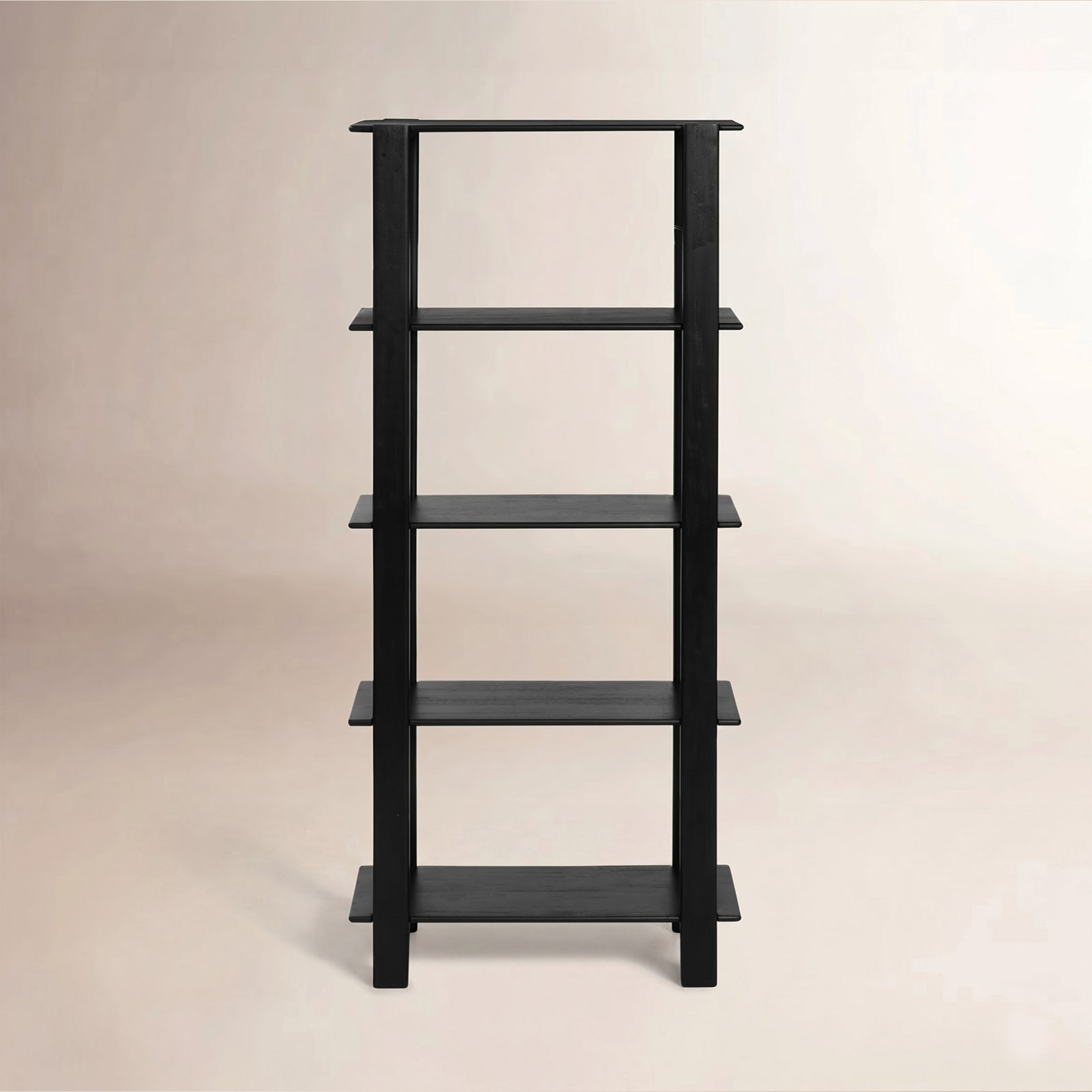 Villenova 32" Mango Bookcase, Black