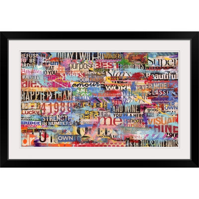 «Metromix XXV III» par Bellemy, impression