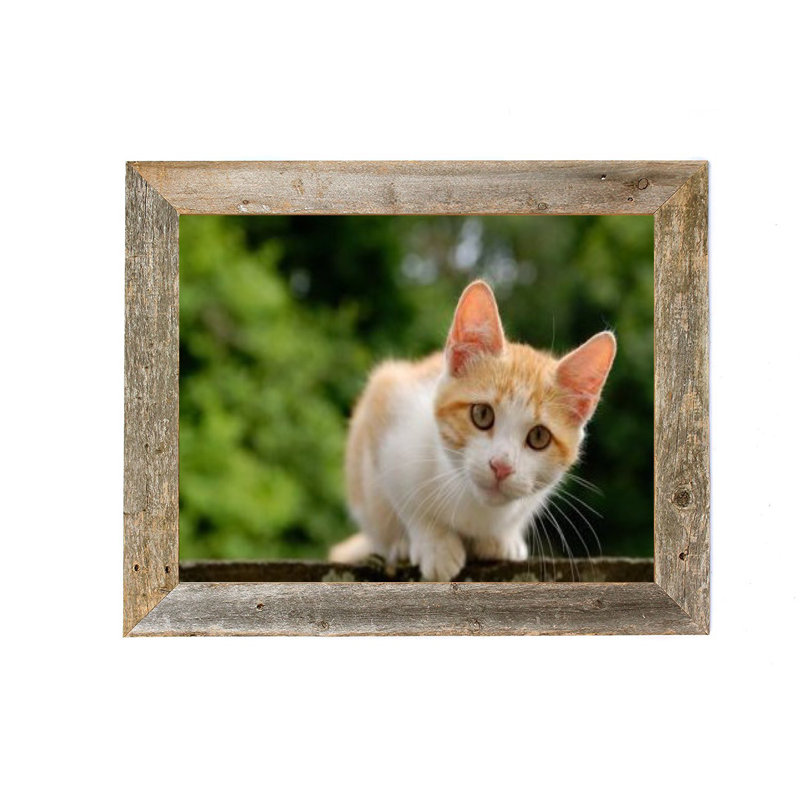 Cadre photo rustique en bois, 24 po x 30 po
