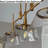 Jonesboro 3-Light 34.5'' W Linear Glam Bubble Kitchen Island Pendant UL Certified