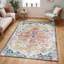 Caban Blue/Burgundy Rug-1447180058