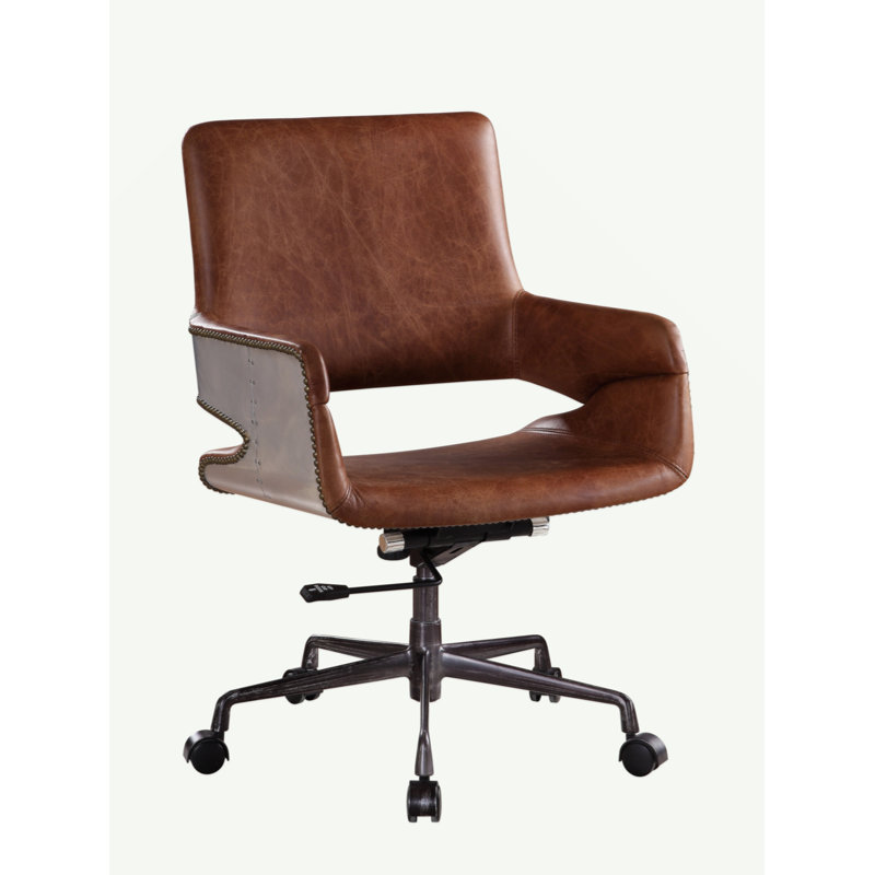 Leather Swivel Task Chair