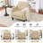 Mid-Century Accent Chairs Featuring Removable Cushions-2075942462
