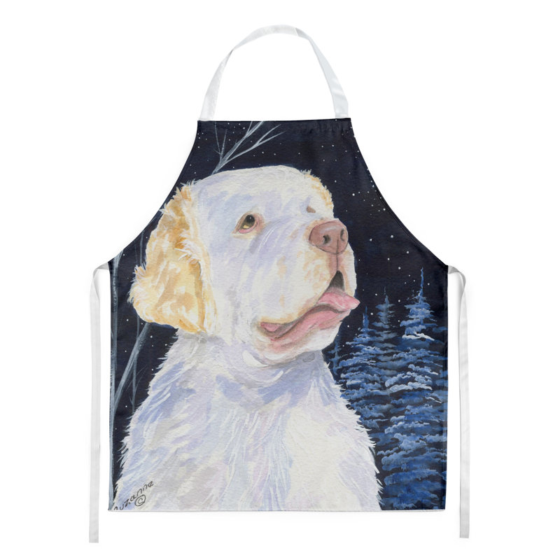 Tablier de épagneul starry night clumber