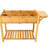 Elevated Planting Bed With Foldable Side Table And Fabric Liner For Gardening 8 Raised Feature Easy Access-179728384