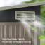 Outsunny 7.5 x 4.3ft Metal Garden Storage Shed Waterproof Vents-123497283