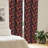 Flower Floral Semi-Sheer Rod Pocket Curtain Panels-45203053