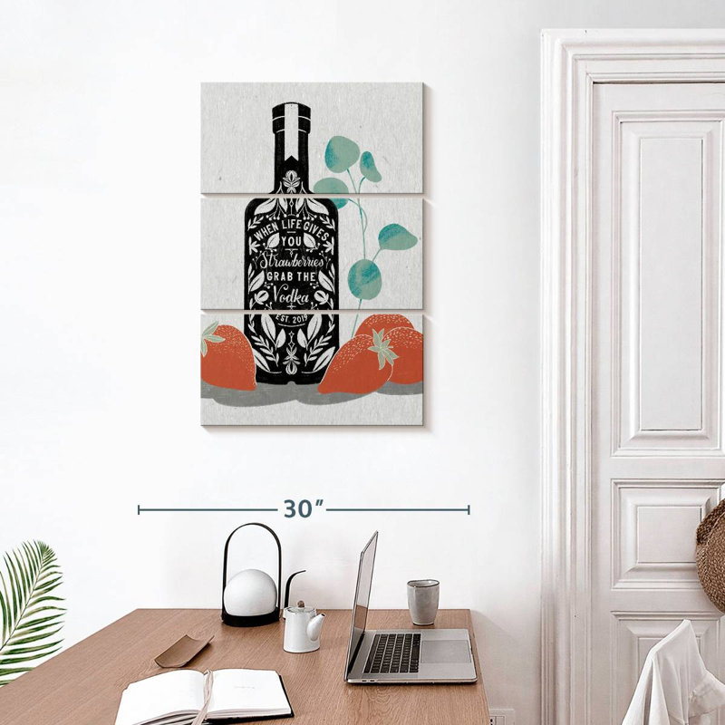 Fruity Spirits Vodka, 32" H x 20" W