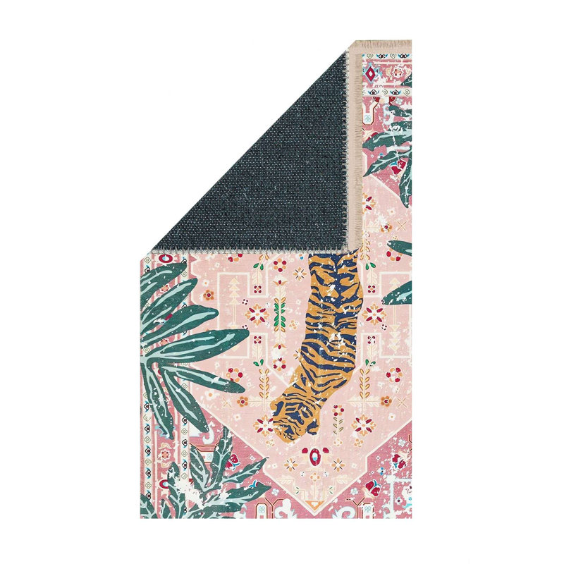 Tapis Pers Safari safari tropical rose asis