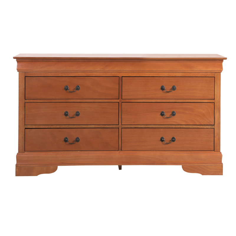 Commode Glory Furniture Louis Phillipe G3125-D, Chêne