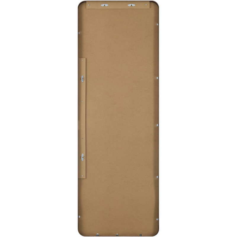 Destefano Essence Full Length Mirror, 65" x 22", Dark Walnut