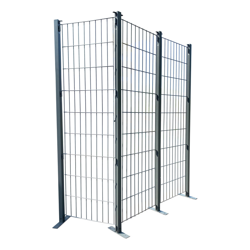 Abrahim 184cm W x 191cm H 3 - Panel Folding Room Divider