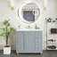 Ensemble de meuble-lavabo simple 36 po Premlata-1904067736